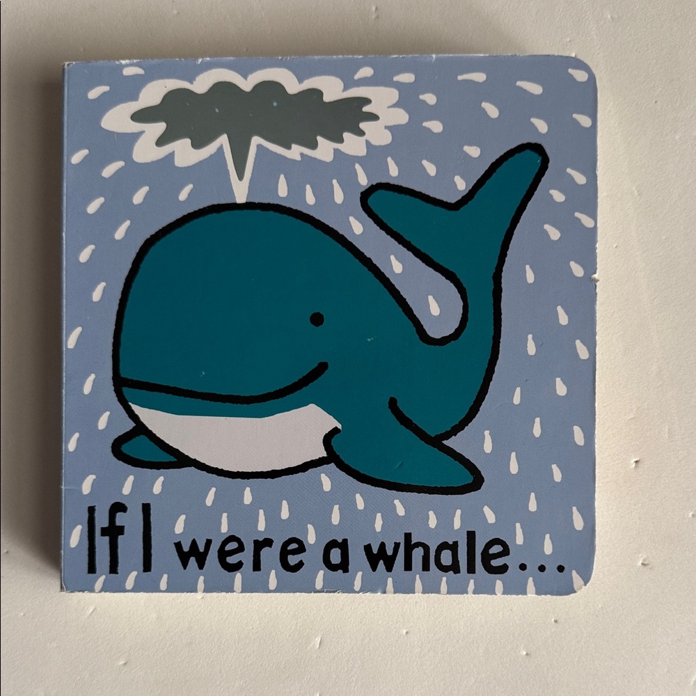 Jelly Cat “If I were a whale…”Whale Children’s Book